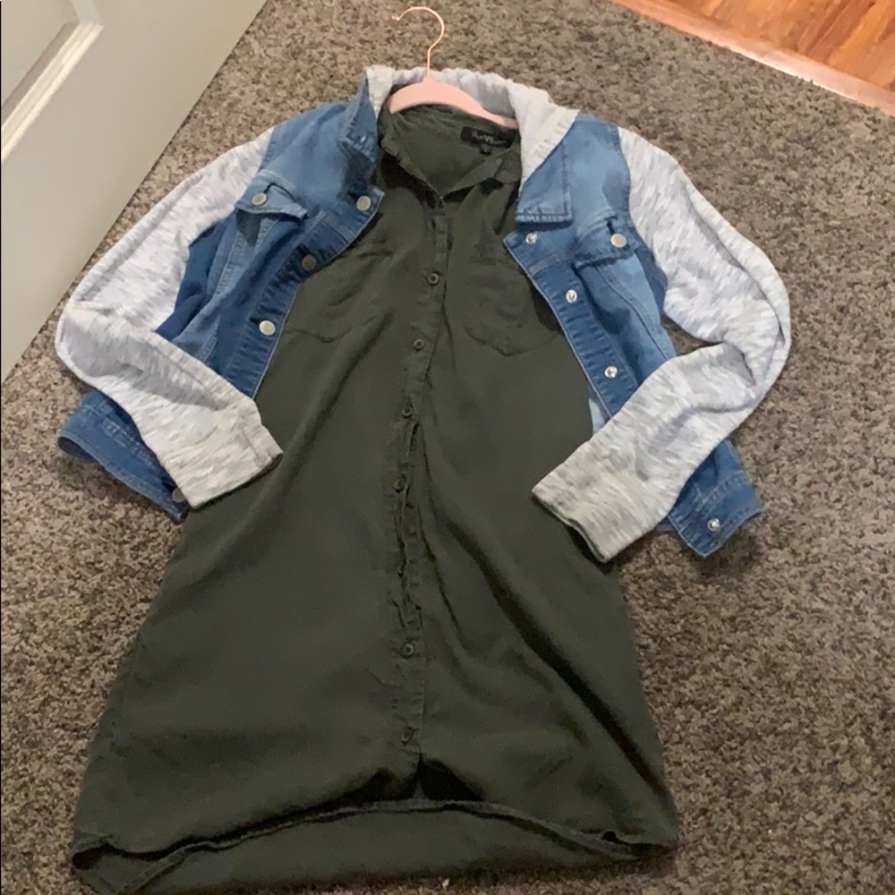 Dress with jacket